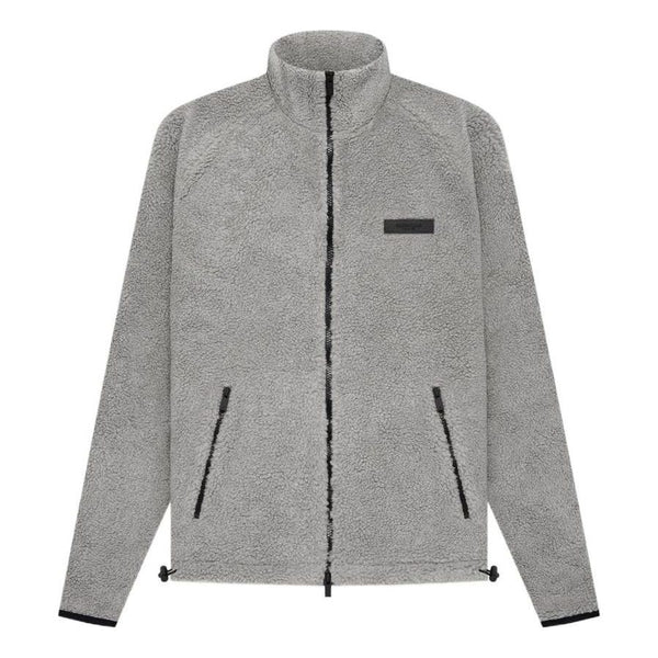 Куртка Fear of God Essentials SS22 Polar Fleece Full Zip Jacket Dark Oatmeal