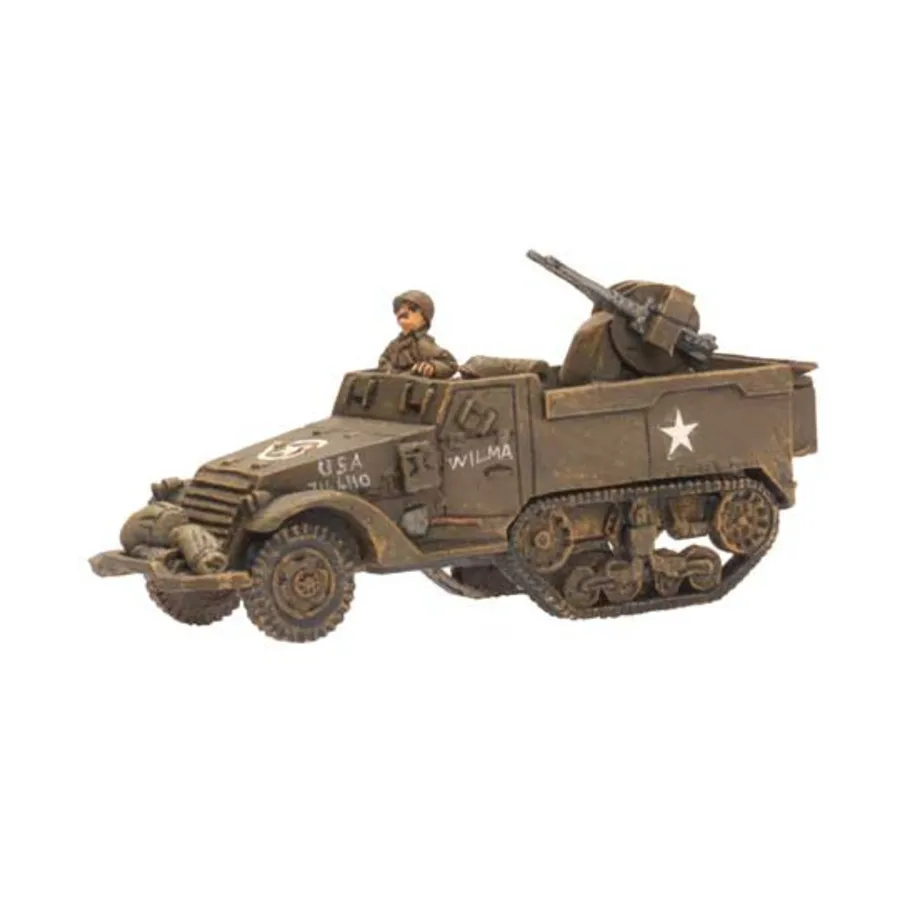 

M13 MGMC (двойной калибр .50 Cal), Flames of War - WWII - United States - Artillery, AA, AT and AFV's