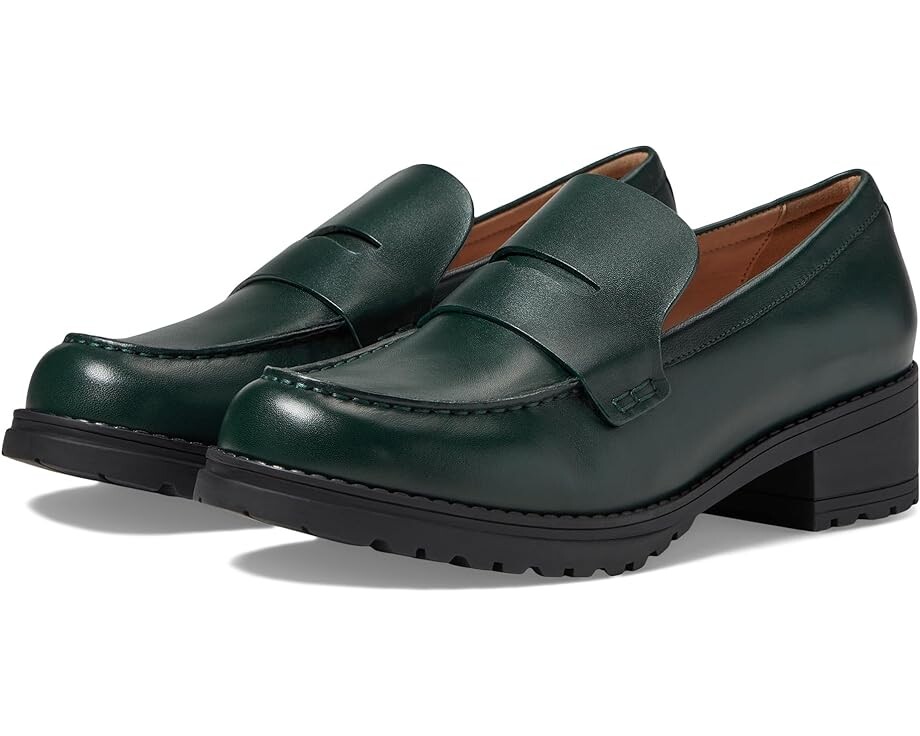 

Балетки Cole Haan Camea Lug Loafer, цвет Scarab Leather