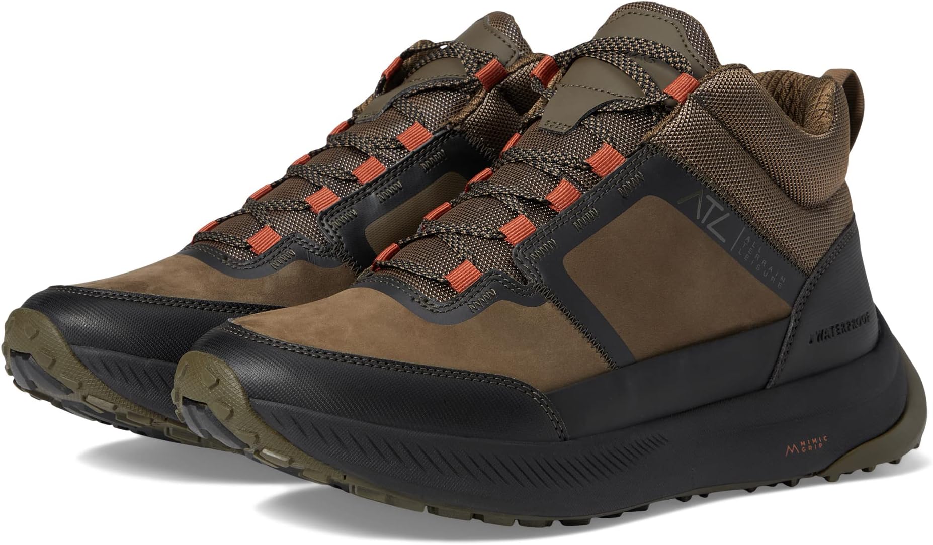 

Кроссовки Clarks ATL Trail Up, цвет Dark Olive Combi Waterproof