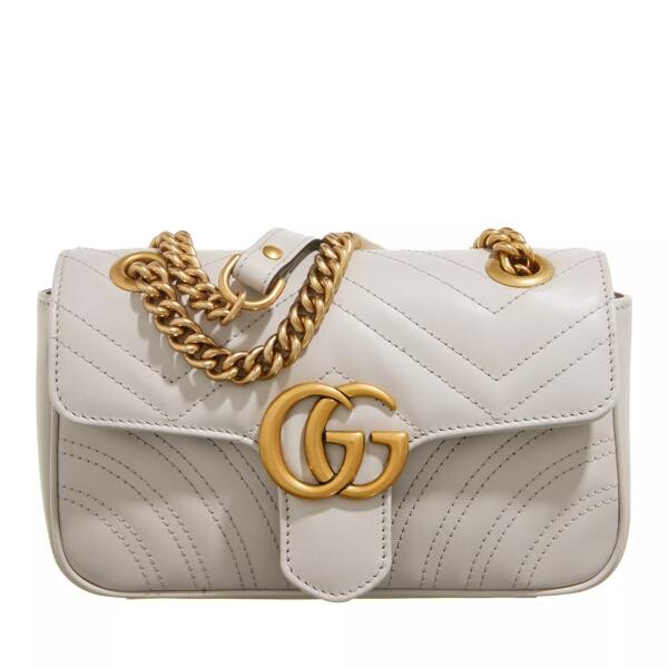 

Сумка gg marmont matelasse mini bag light Gucci, серый