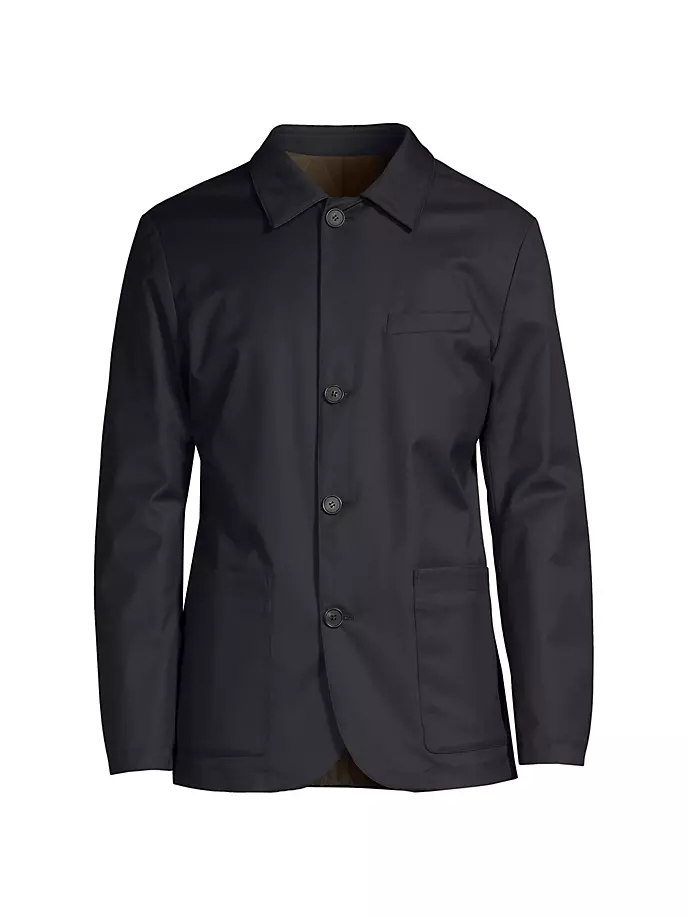 

Легкая куртка Corneliani, темно-синий