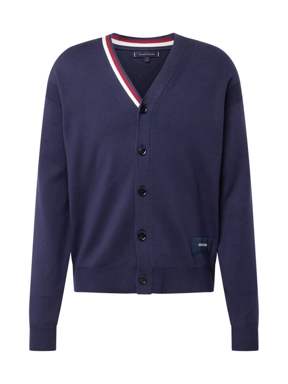 

Вязаный кардиган Tommy Hilfiger, темно-синий