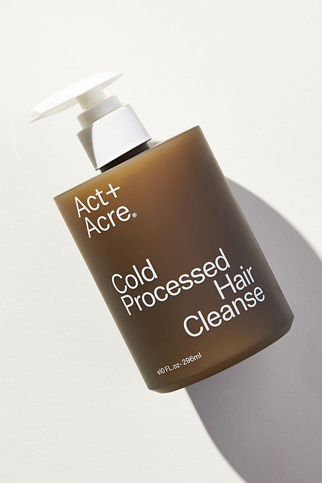 Шампунь Act + Acre очищающий холодной обработки, бронзовый