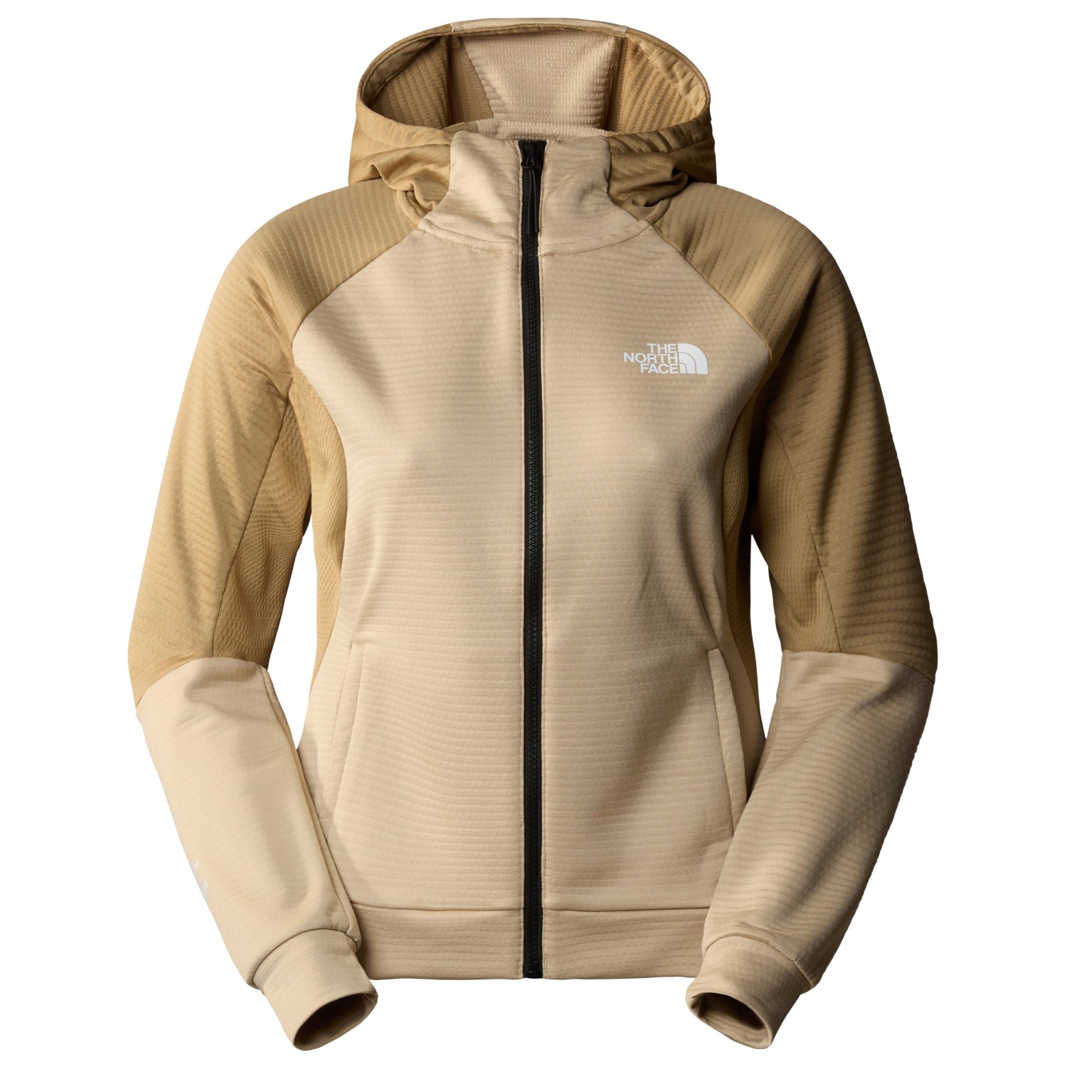 

Флисовая жилетка The North Face Women's Ma Full Zip Fleece, цвет Granite Sand/Kelp Tan