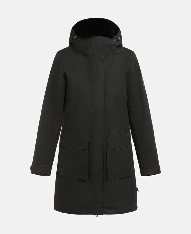 

Парка Jack Wolfskin, черный