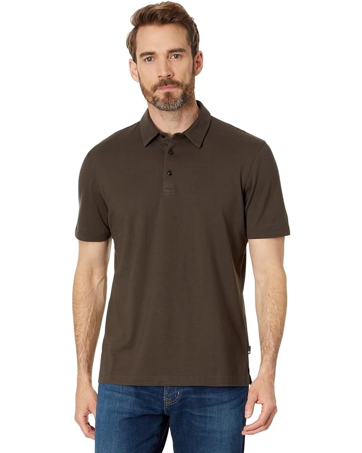 

Поло AG Jeans Bryce Short Sleeve, коричневый