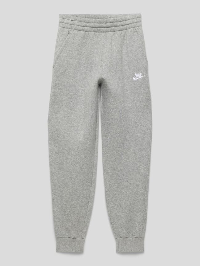 

Спортивные брюки с отстрочкой этикеток Nike, серый