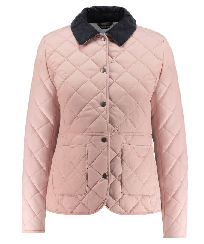 

Стеганая куртка deveron quilt обычного кроя Barbour, розовый