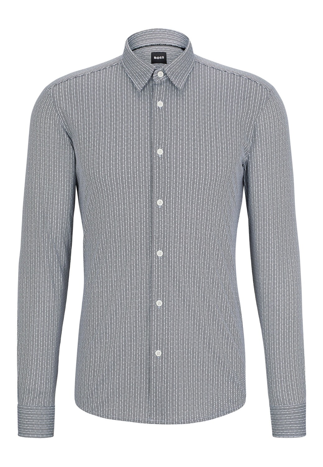 

Рубашка BOSS P-ROAN-KENT-C1-233 Slim Fit, светло-синий