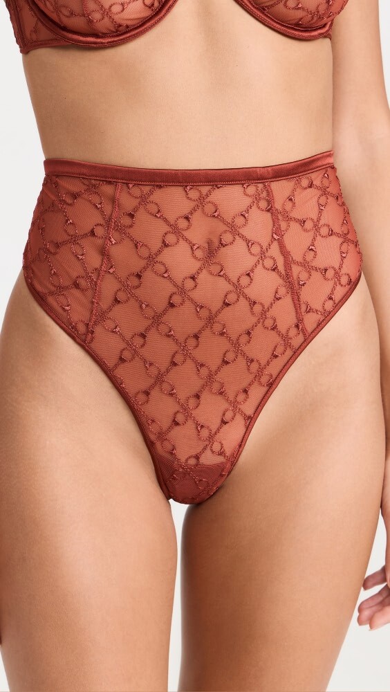 

Стринги Kiki De Montparnasse Handcuff High Waisted