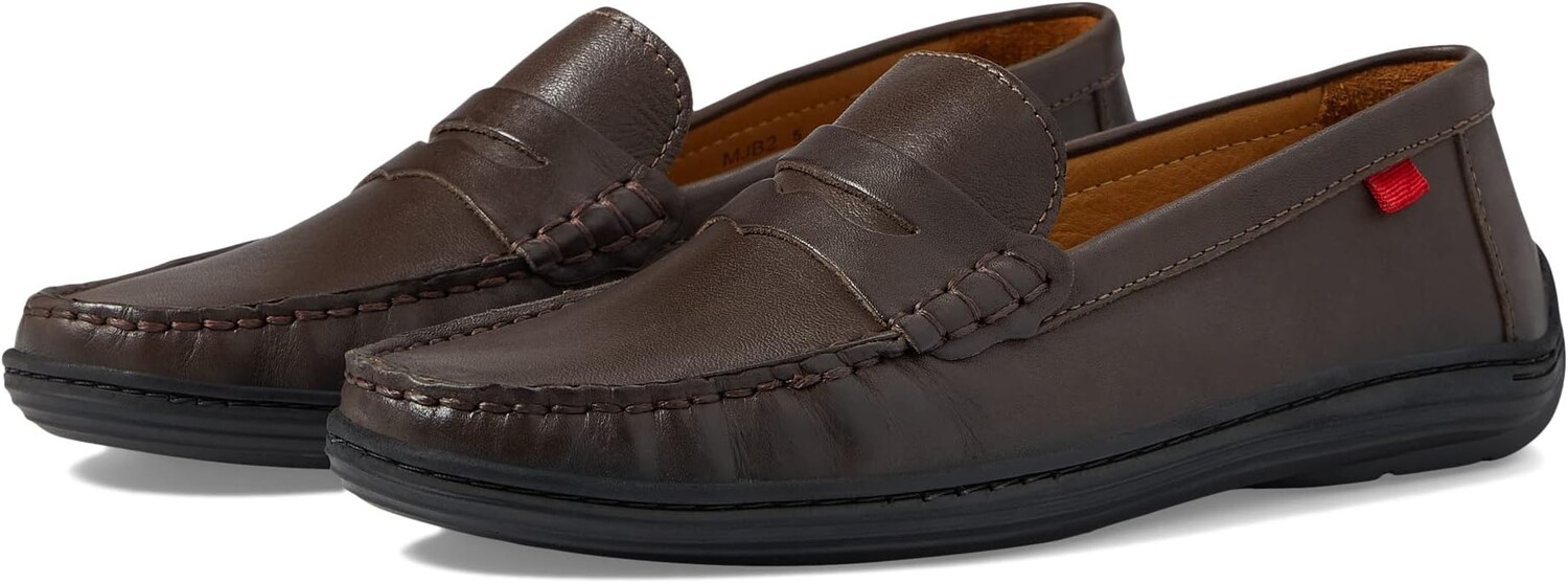 

Лоферы Union Street Marc Joseph New York, цвет Brown Napa