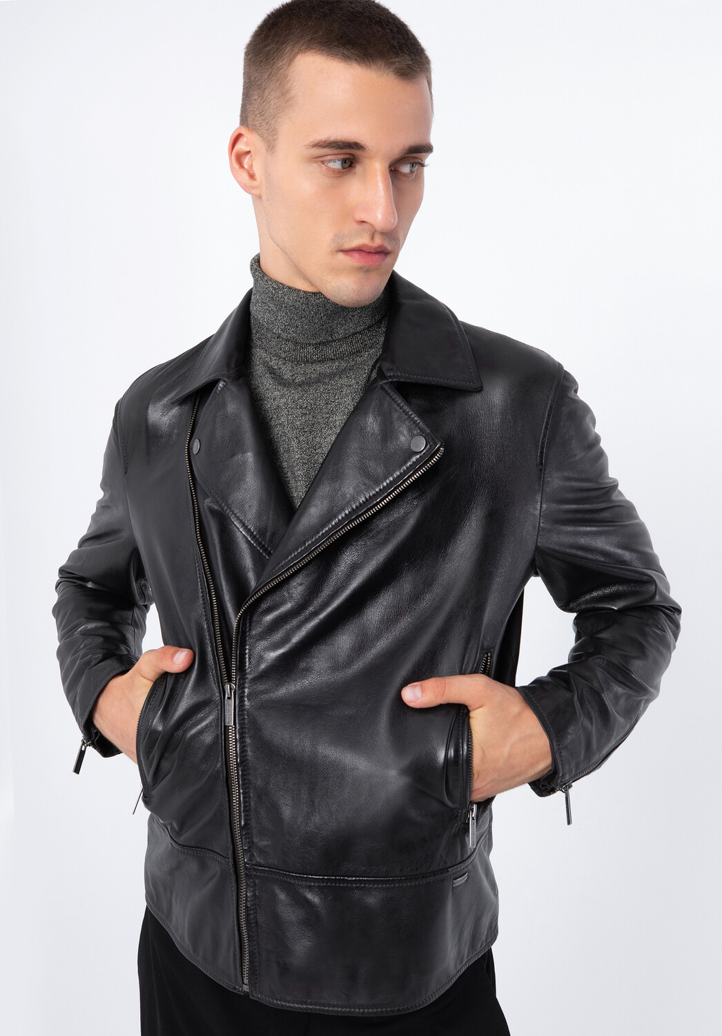 

Кожаная куртка Wittchen Natural leather jacket, черный