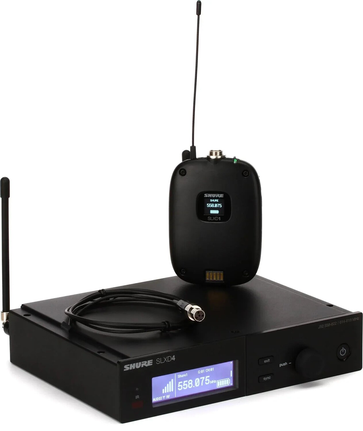 

Беспроводная петличная микрофонная система Shure SLXD14/93 — полоса J52