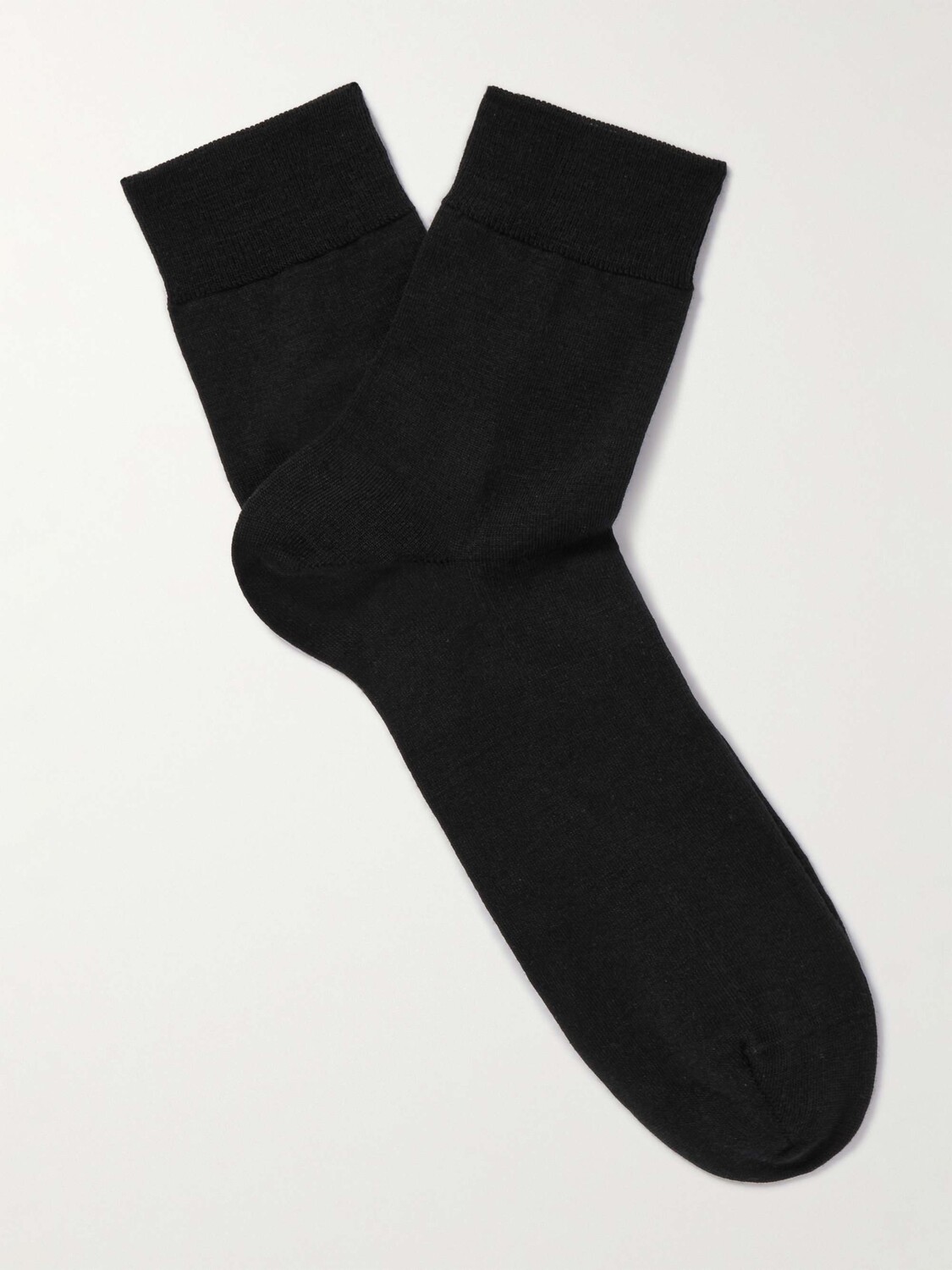 

Носки из смесовой шерсти Airport City Virgin FALKE, черный
