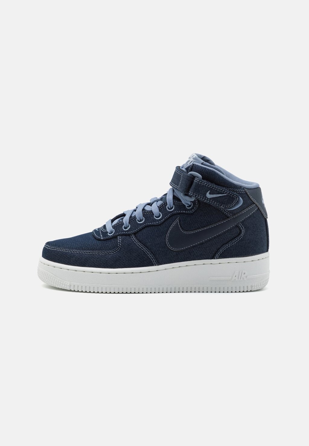

Высокие кроссовки Air Force 1 '07 Nike, цвет obsidian/summit white/ashen slate