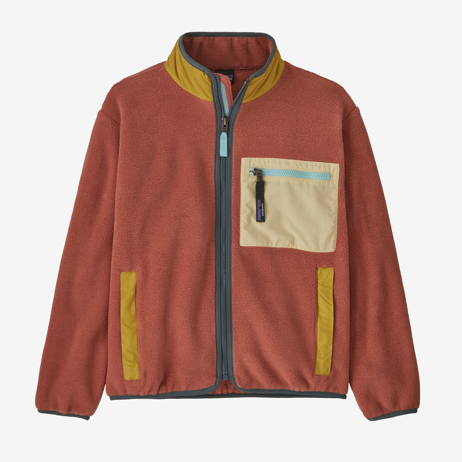 

Детская флисовая куртка Synchilla Patagonia, цвет Burl Red