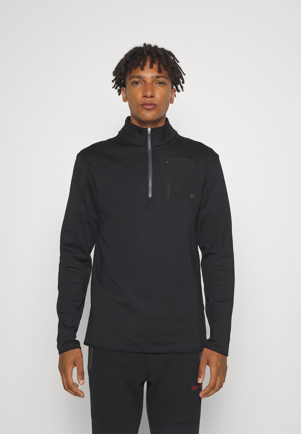 

Толстовка Calvin Klein DELTA ZIP MID LAYER, черный