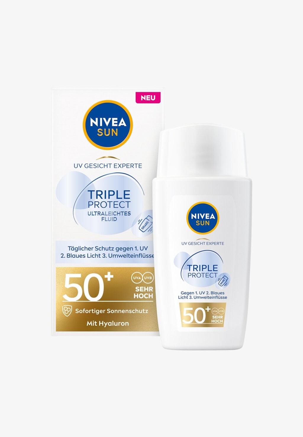 

Солнцезащитный крем Nivea Sun Uv Face Triple Protect Lf50+ NIVEA