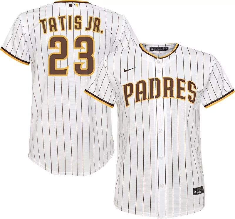 

Nike Youth San Diego Padres Fernando Tatís Jr. # 23 Белая крутая базовая майка