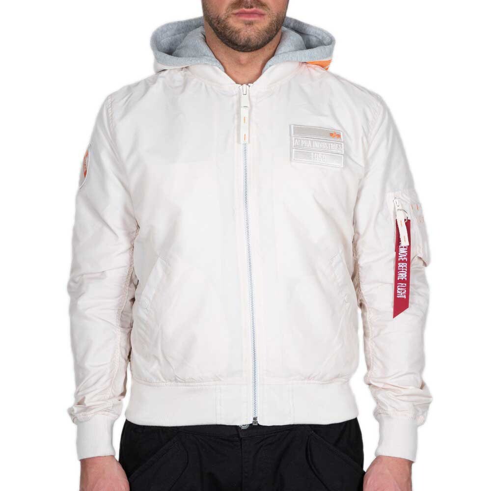 

Куртка Alpha Industries MA-1 TT Custom, белый