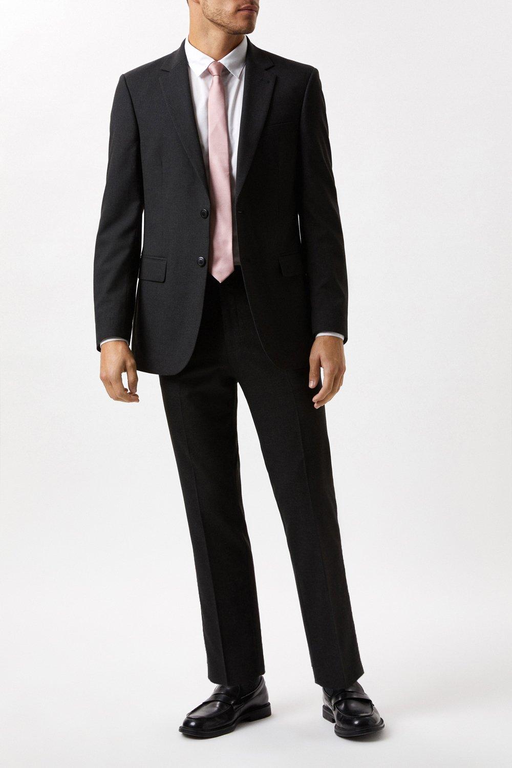 Темно-серый пиджак Slim Fit Essential Burton, серый пиджак daisyknit размер м темно серый