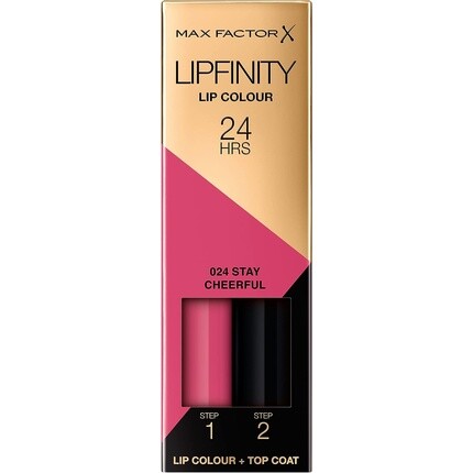 

Стойкая двухшаговая губная помада Lipfinity 24 Stay Cheerful 4.2G, Max Factor