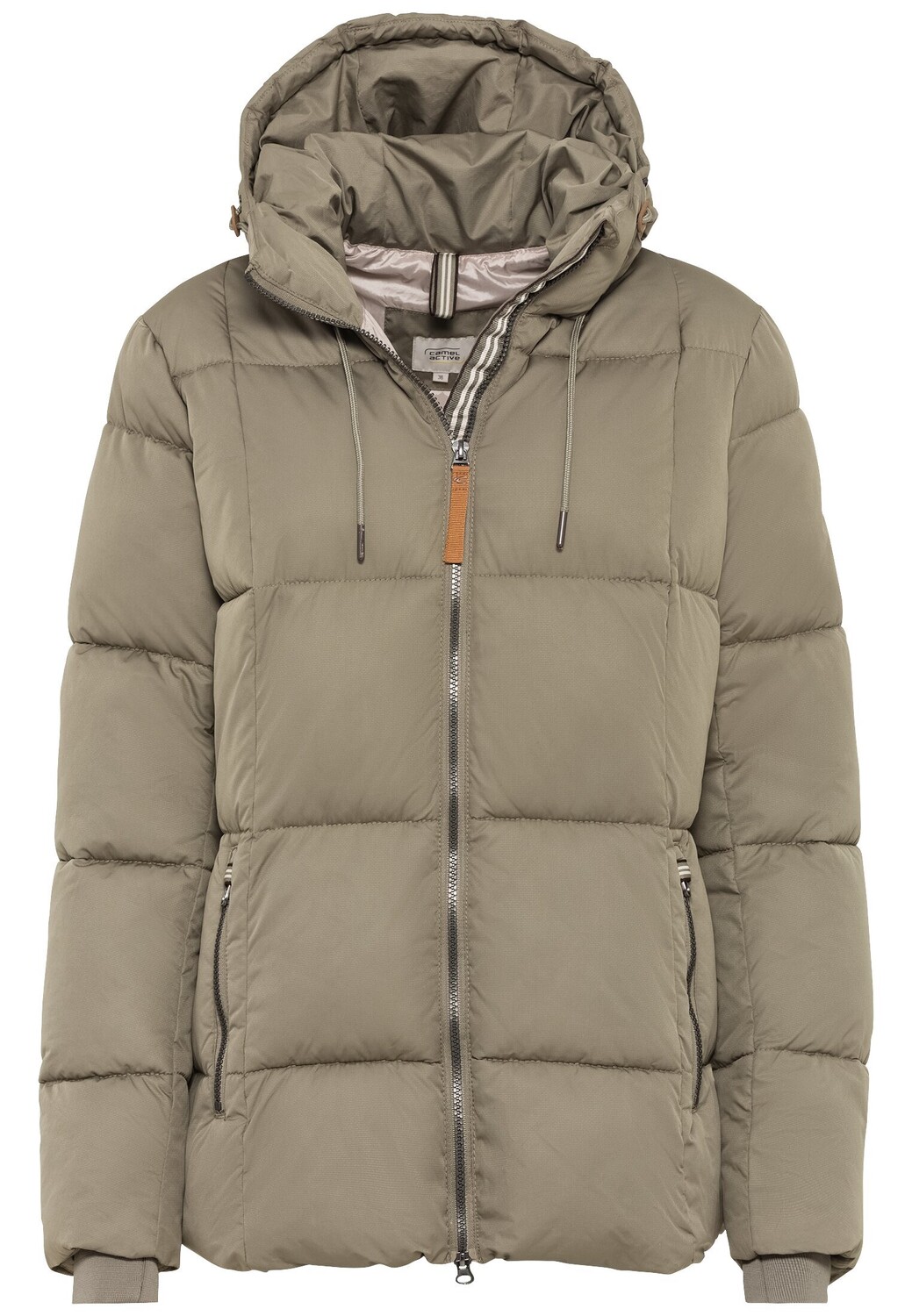 

Пуховик Camel Active Pufferjacke mit Kapuze, зеленый