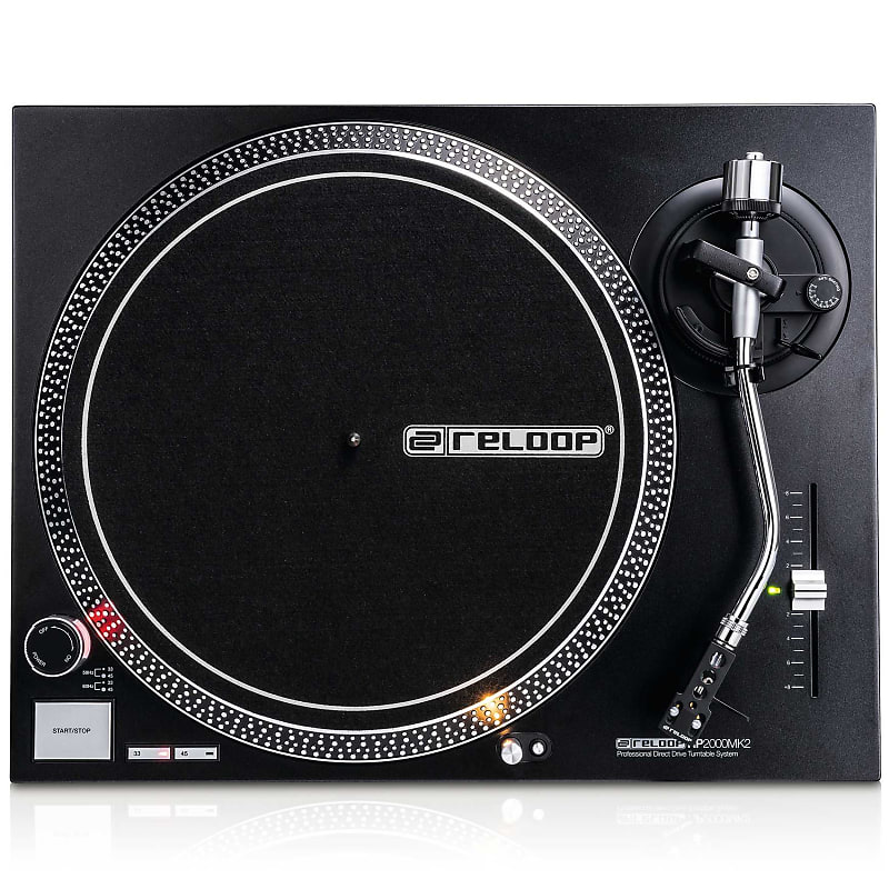 Проигрыватель Reloop RP-2000-MK2 Direct Drive DJ Turntable dj виниловый проигрыватель reloop rp 4000 mk2