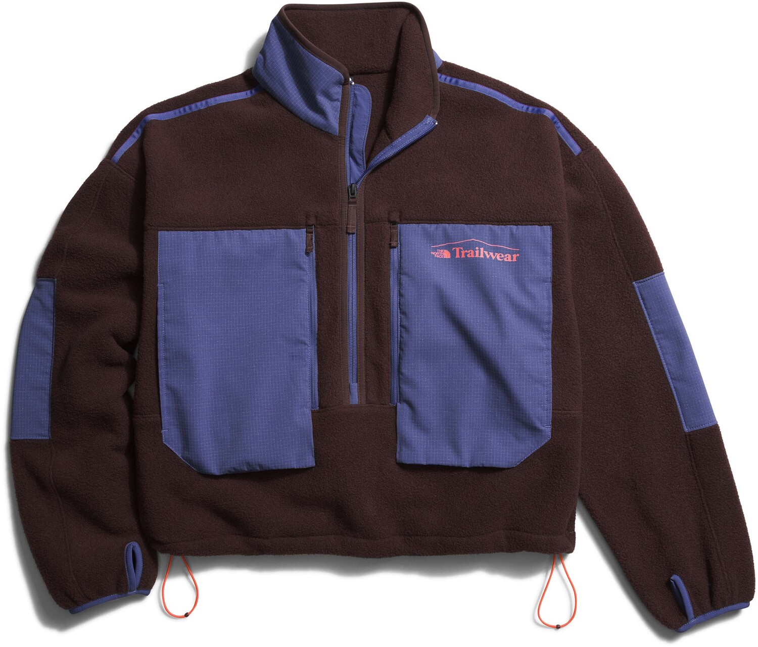 

Куртка Trailwear Fantasy Flash с полумолнией до половины — женская The North Face, коричневый
