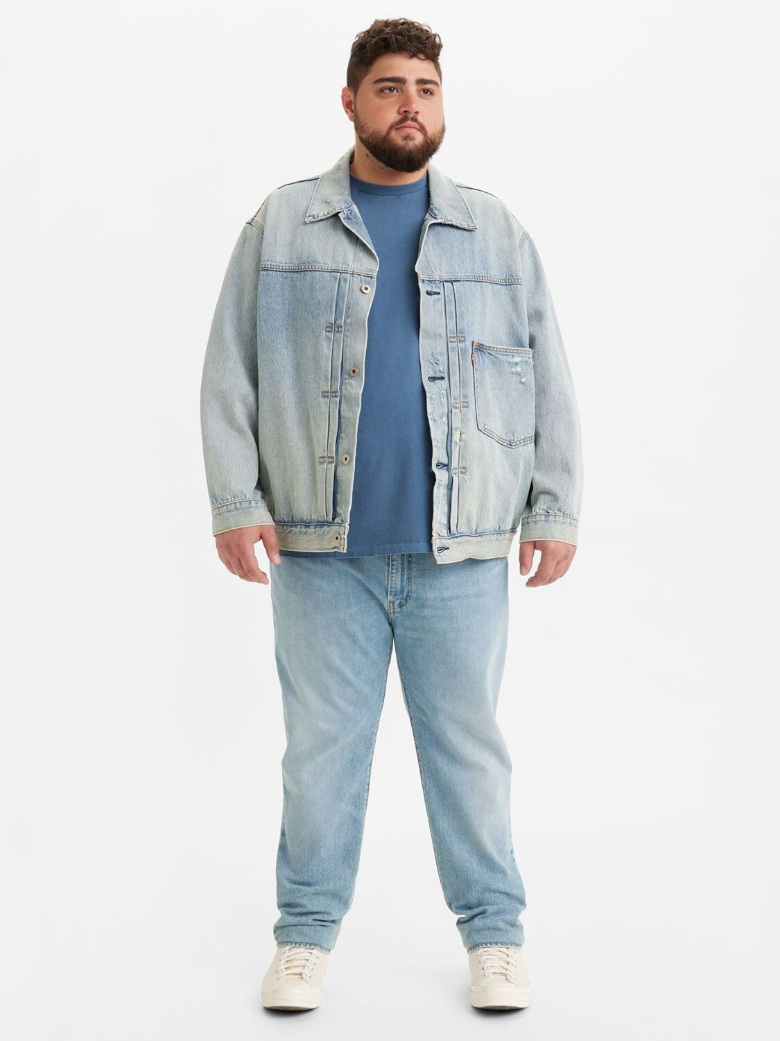 

Джинсы Levi's Big & Tall 512 Slim зауженного кроя, цвет светло-индиго.