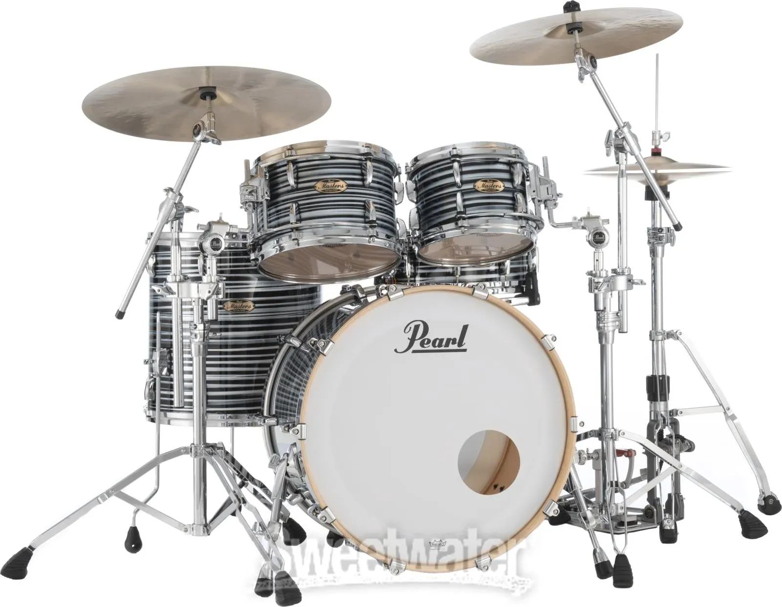 Заказать Набор из 4 предметов Pearl Masters Maple Pure Shell — Black Oyster  Swirl – цены, описание и характеристики в «CDEK.Shopping»