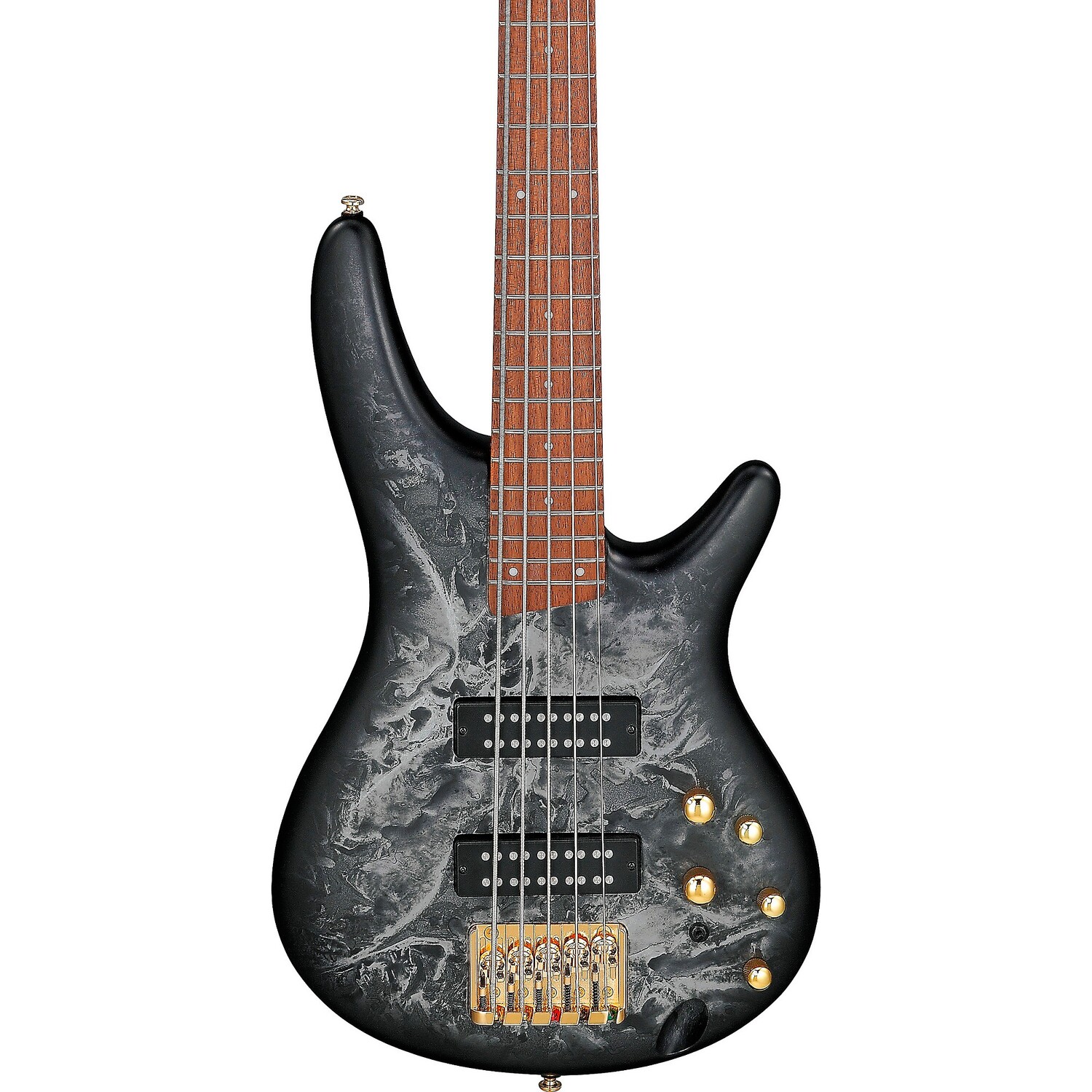 

Ibanez SR305EDX 5-струнная электрическая бас-гитара Black Ice Frozen Matte