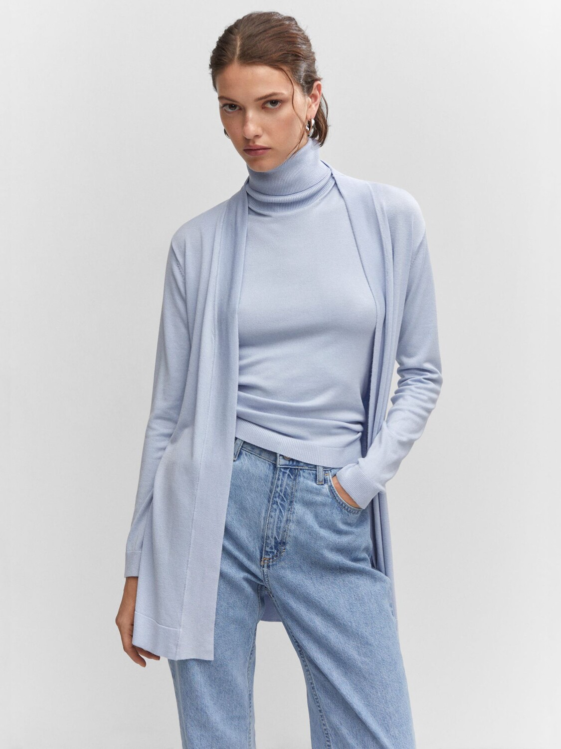 

Кардиган Alma с открытым вырезом Mango