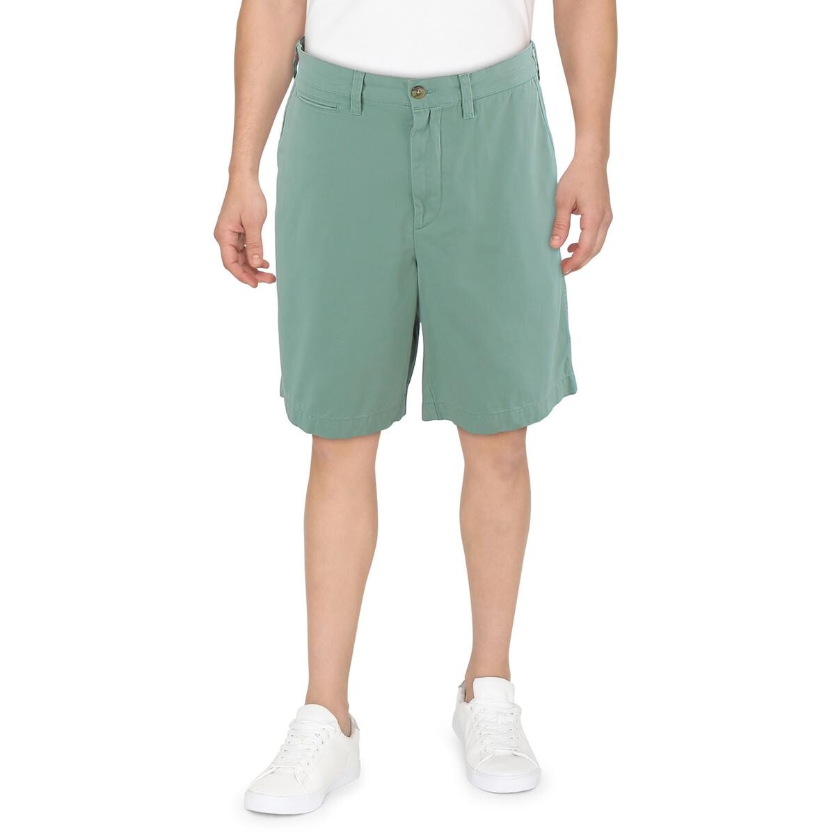 

Мужские повседневные шорты свободного кроя из саржи Polo Ralph Lauren, цвет Faded Mint