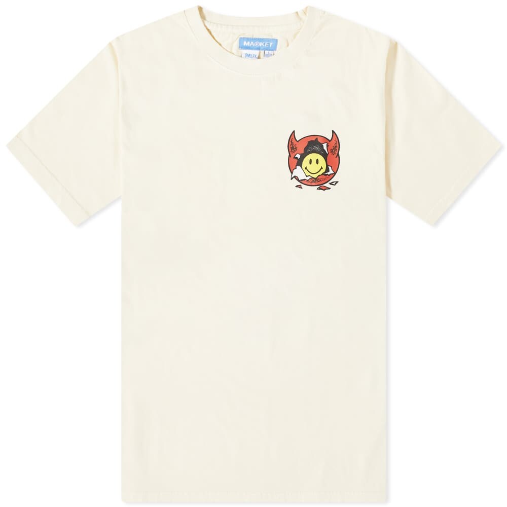 

Футболка Market Smiley Inner Peace, экрю