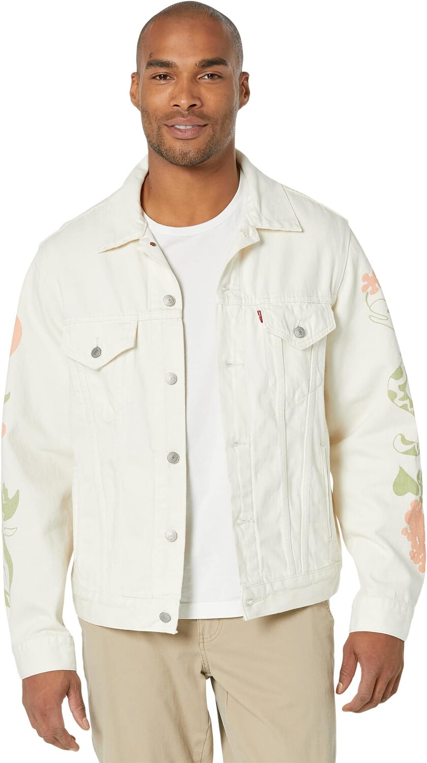 

Куртка Levi's Premium Vintage Fit Trucker, цвет White Pattern