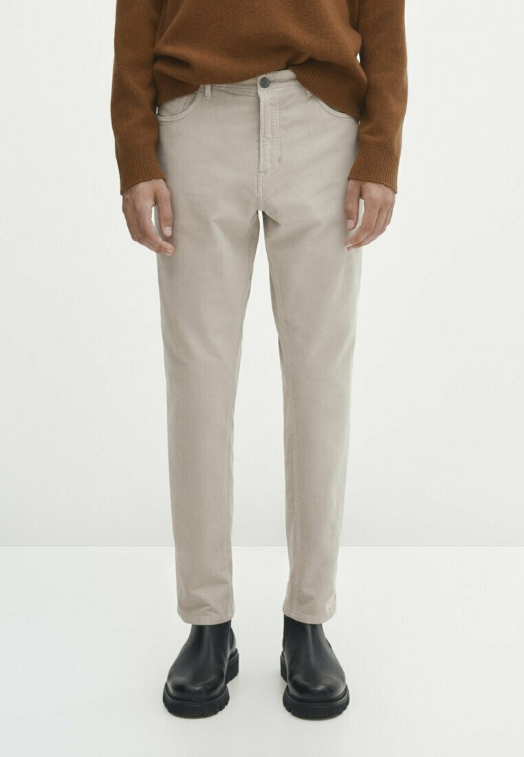 Брюки Massimo Dutti, цвет beige