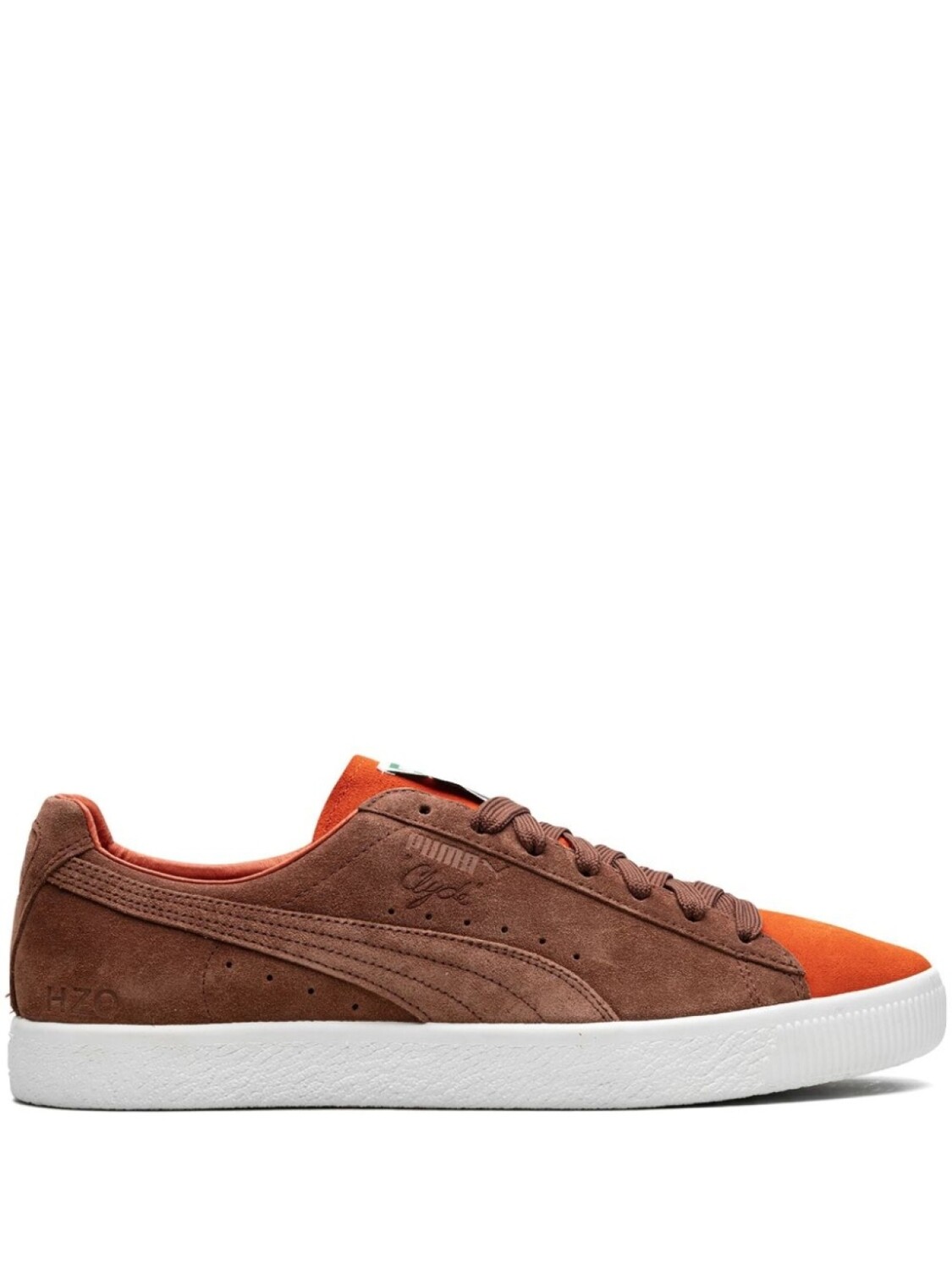 

Кроссовки PUMA Clyde x Patta "Biscuit/Orange", коричневый