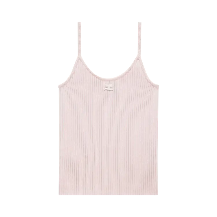 

Топ Courrèges Reedition Knit Tank 'Pale Pink', розовый