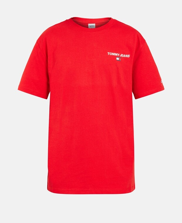 

Футболка Tommy Jeans, кирпично красный