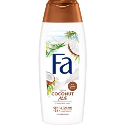 цена Fa Coconut Milk Кремовый гель для душа с ароматом кокосового молока, New