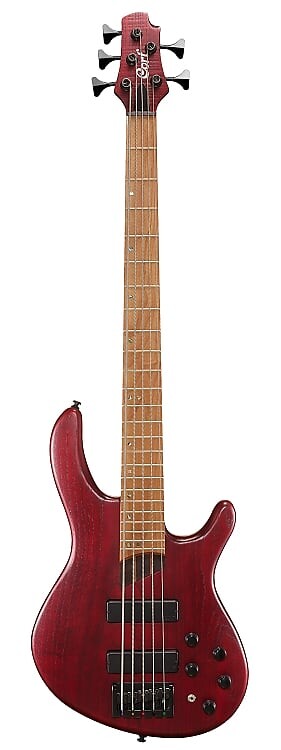 

Басс гитара Cort B5PLUSASRMOPBR Artist Series B5 Plus AS RM Double Cutaway 5-String Electric Bass Guitar