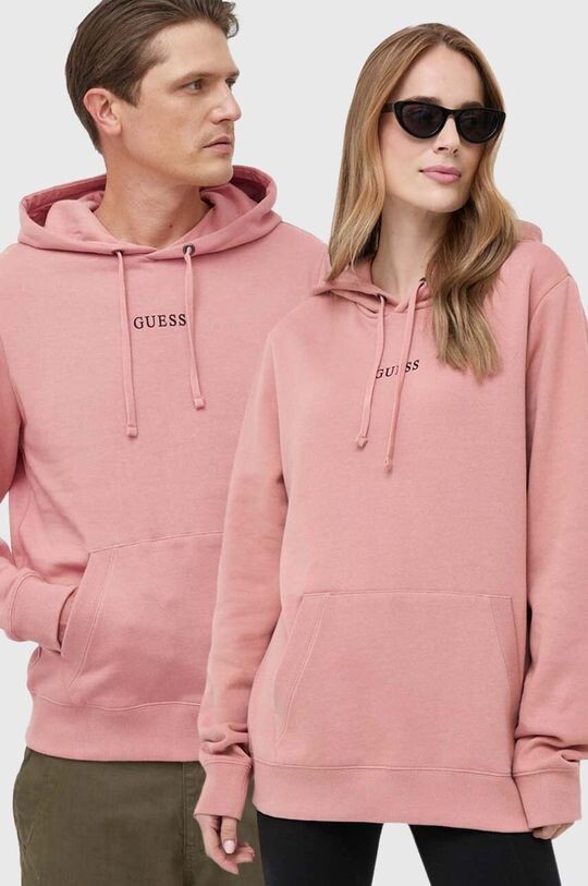 

Угадайте, толстовка Guess, розовый