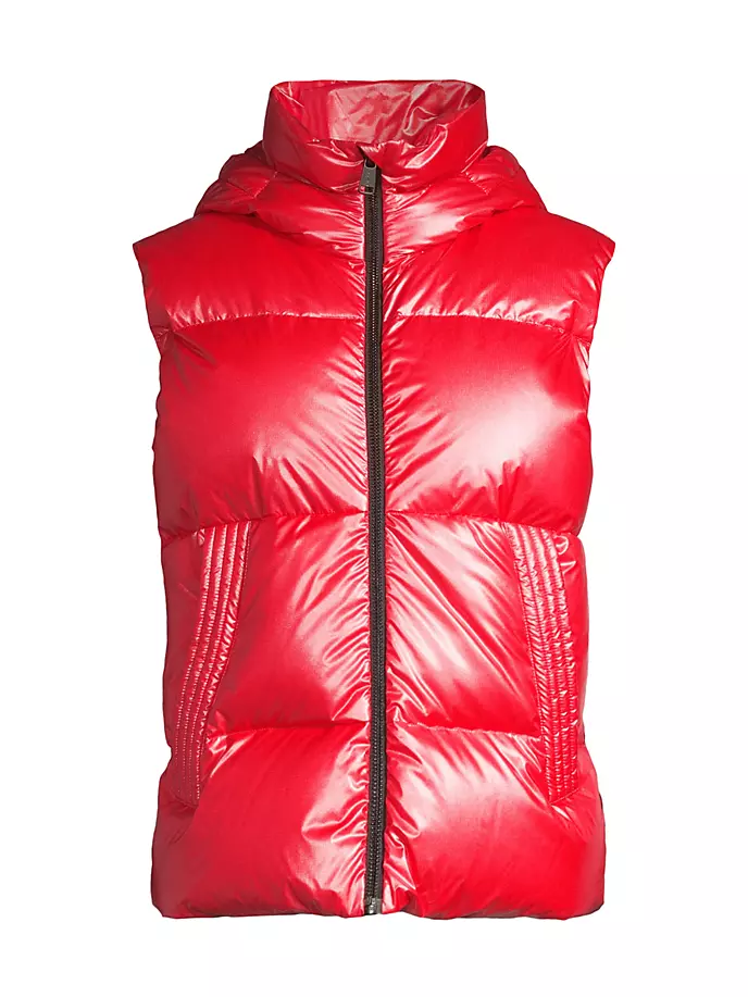

Пуховой лыжный жилет Daisy с капюшоном Head Sportswear, красный