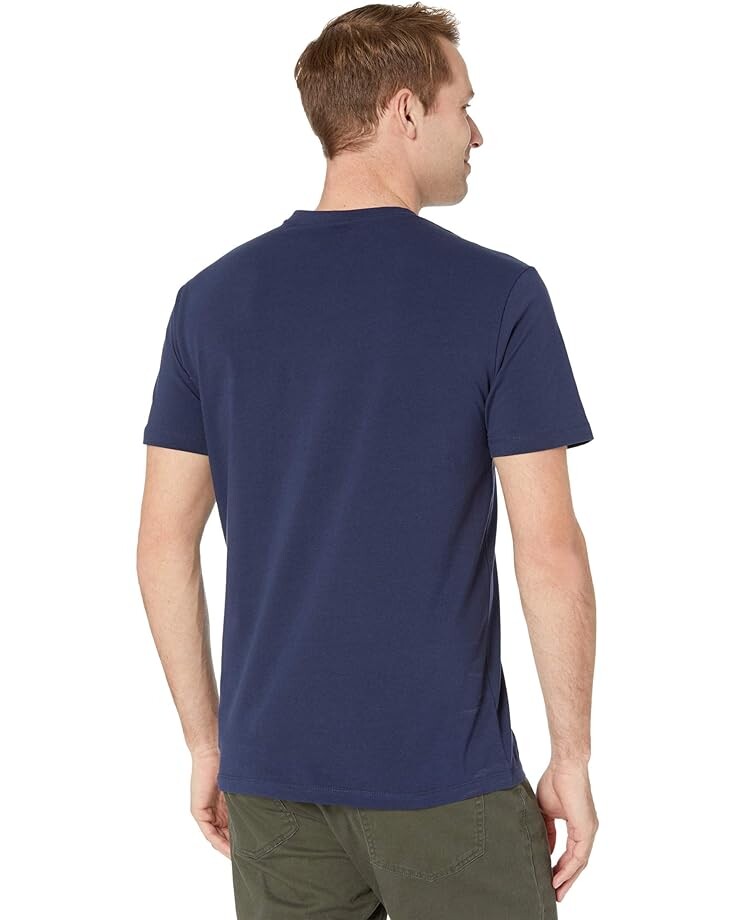 

Рубашка U.S. POLO ASSN. Short Sleeve Stretch V-Neck Tee Shirt, цвет Classic Navy