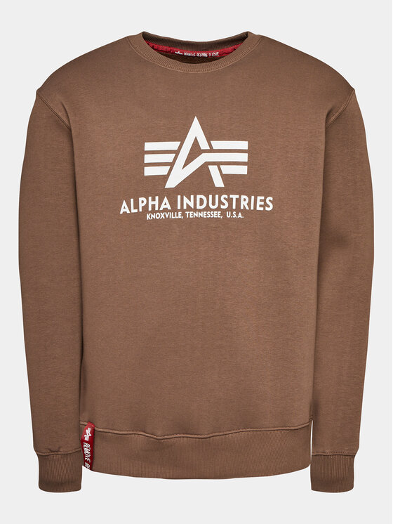 

Толстовка обычного кроя Alpha Industries, коричневый