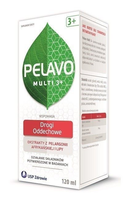 цена Pelavo Multi 3+ сироп для повышения иммунитета, 120 ml