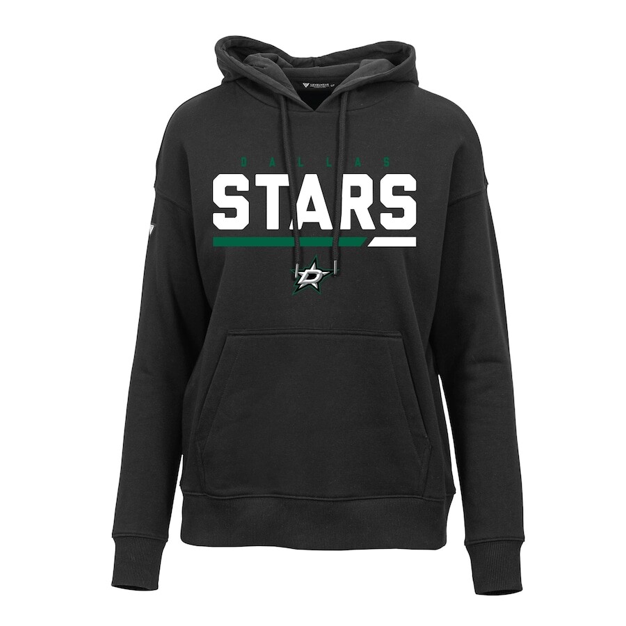 

Пуловер с капюшоном Levelwear Dallas Stars, черный