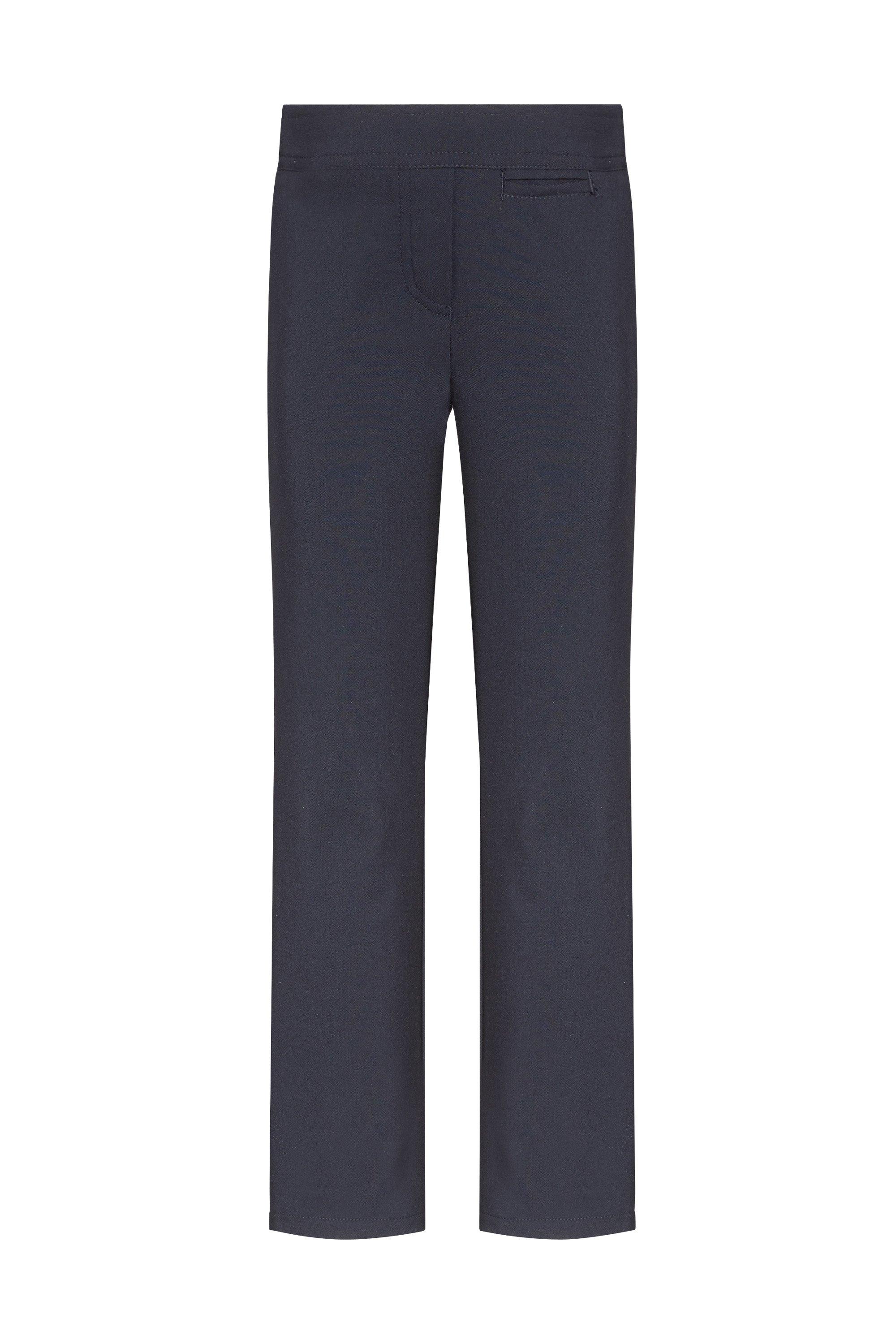 Школьные брюки узкого кроя David Luke, темно-синий цена и фото
